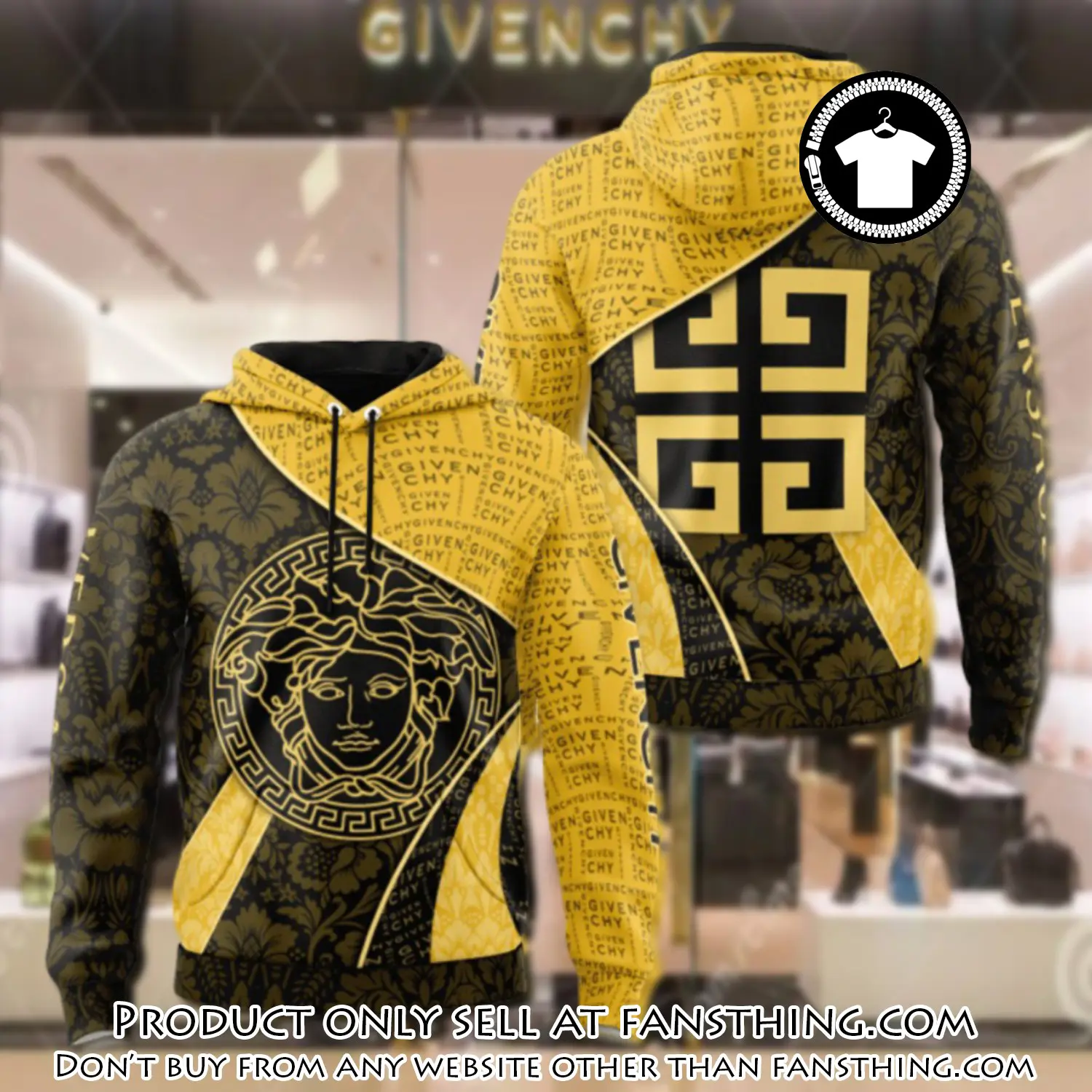 Givenchy versace unisex hoodie luxury brand gifts  jh2295 fst5459980